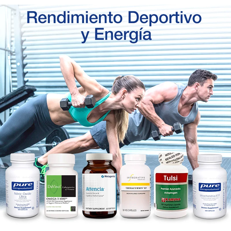 Protocolo Completo de Rendimiento Deportivo y Energía 6 productos